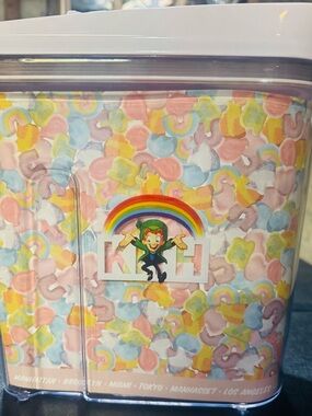 Kith Rainbow Leprechaun Patterned OXO Storage Container